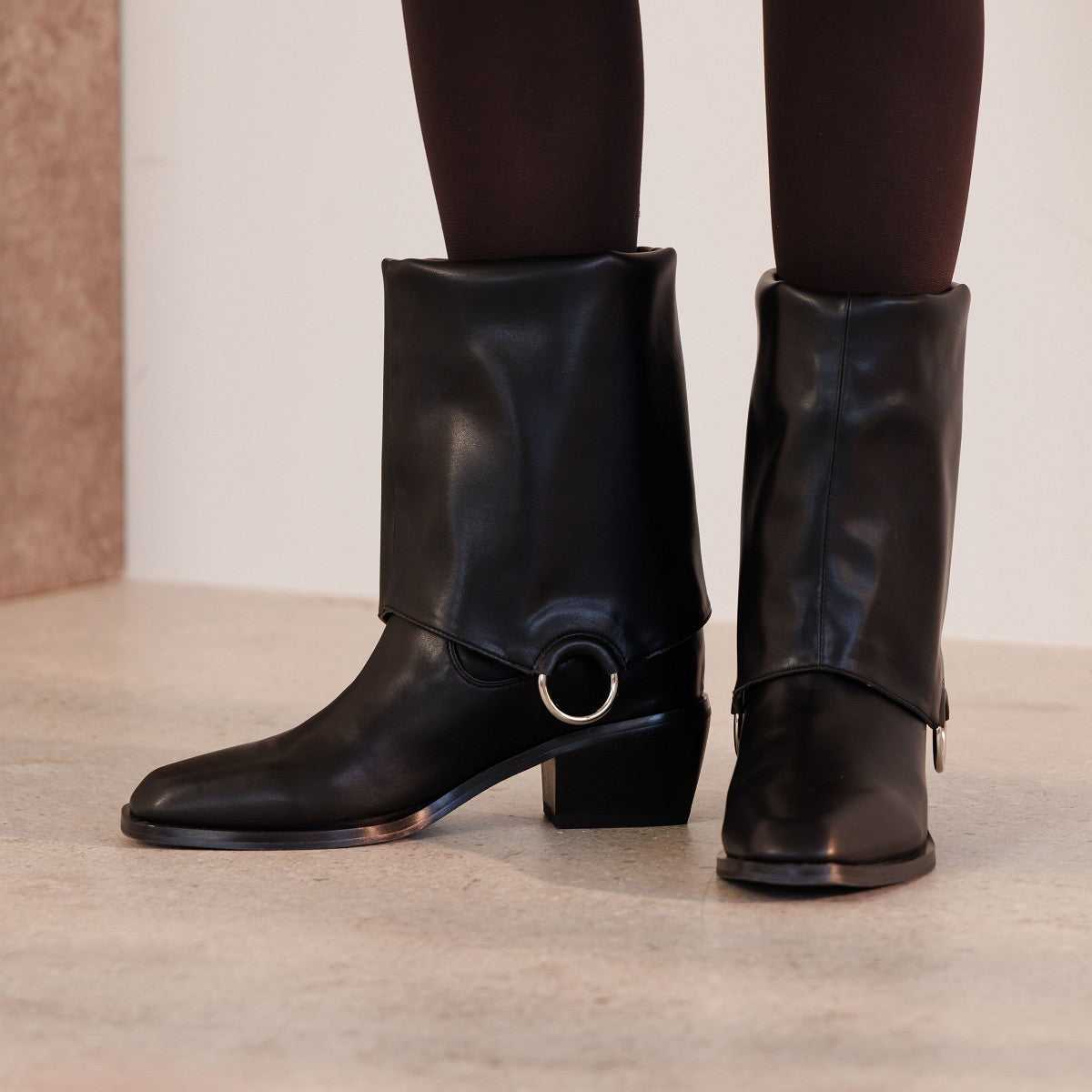 【25AW】2WAYリング付きロングブーツ/554420