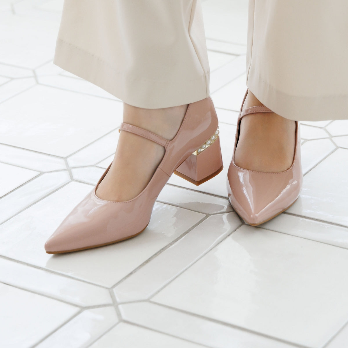 【26SS】パールアクセントメリージェーン/564101