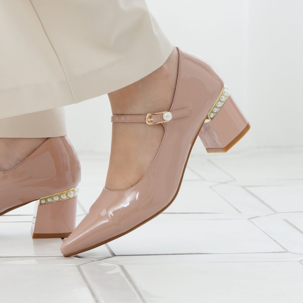 【26SS】パールアクセントメリージェーン/564101