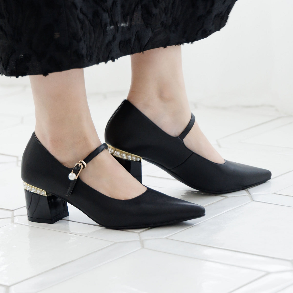 【26SS】パールアクセントメリージェーン/564101