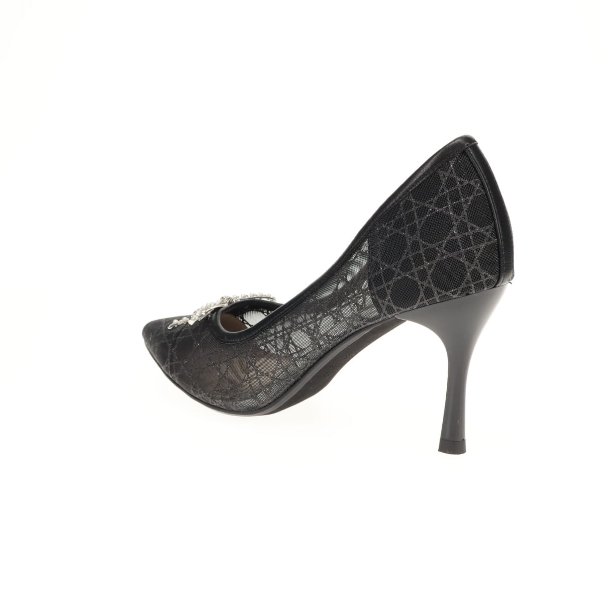 【26SS】ビジューリボングリッターチュールパンプス/564102