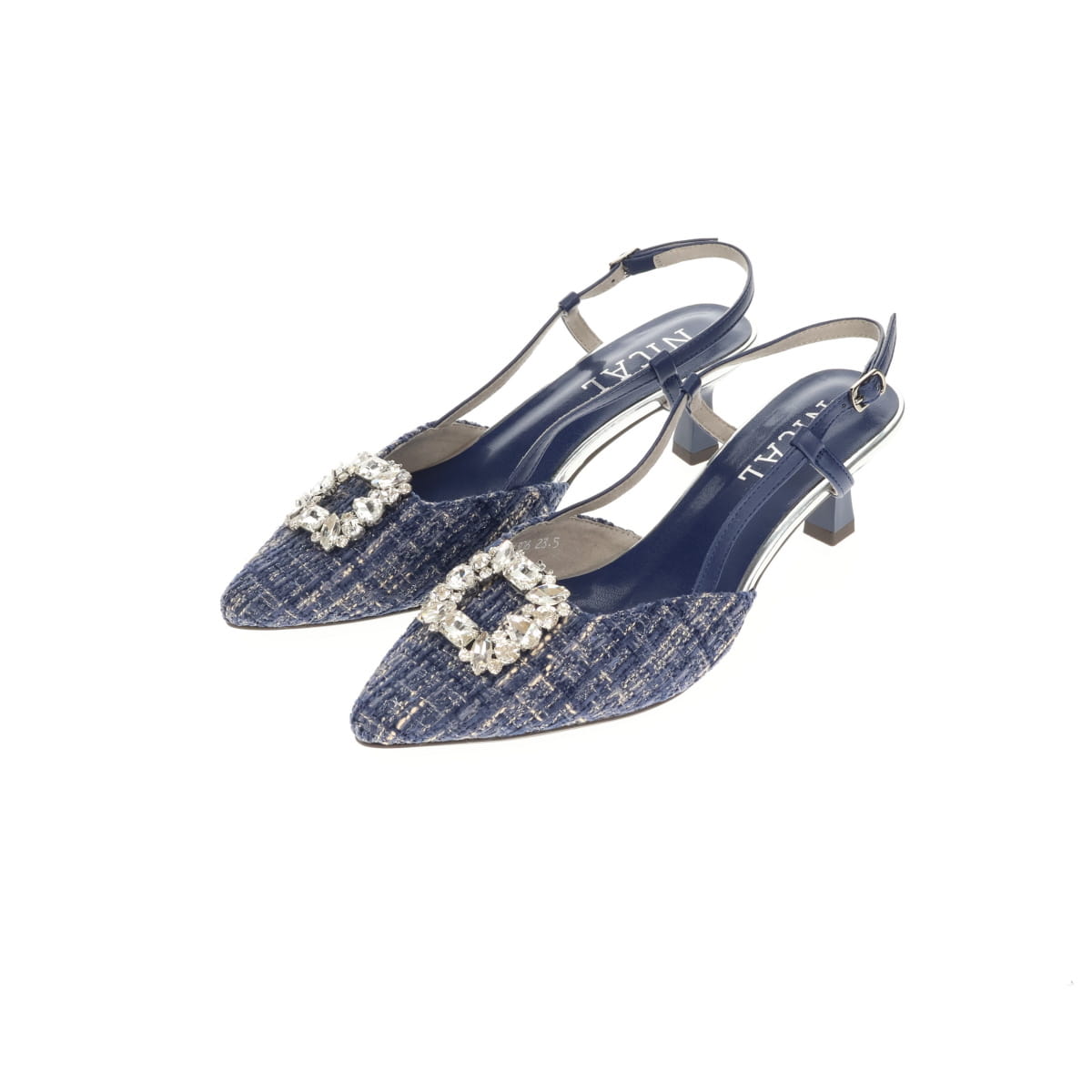 《予約/9月中旬入荷予定》【26AW】ビジューバックルバックストラップ/564306