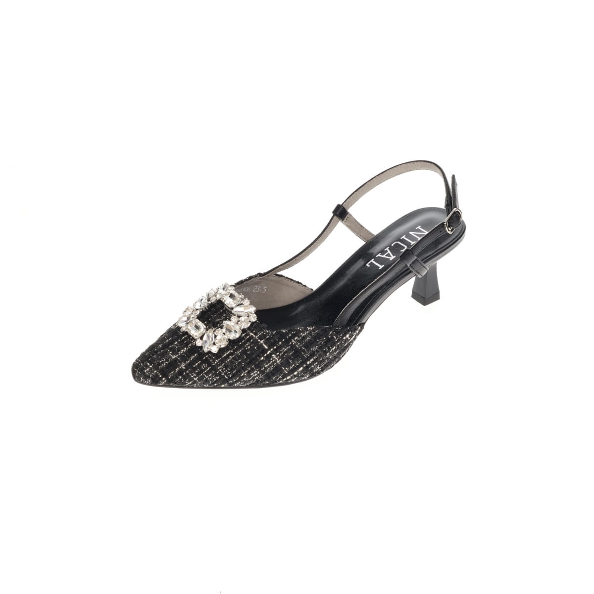 《予約/9月中旬入荷予定》【26AW】ビジューバックルバックストラップ/564306