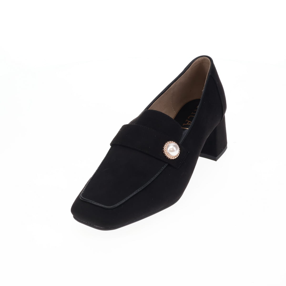 《予約/10月上旬入荷予定》【26AW】パールモチーフヒールローファー/564310