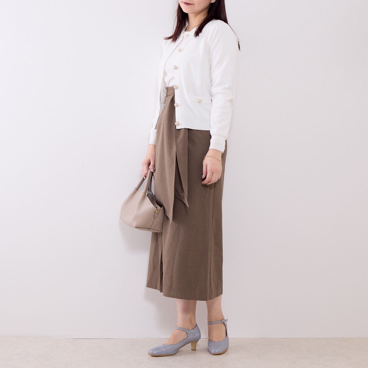 【快適ウォークパンプス】5㎝ヒールストラップパンプス/605002