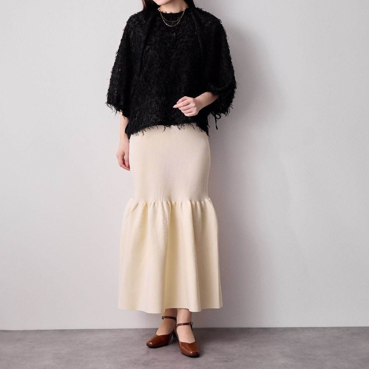 【快適ウォークパンプス】5㎝ヒールストラップパンプス/605002