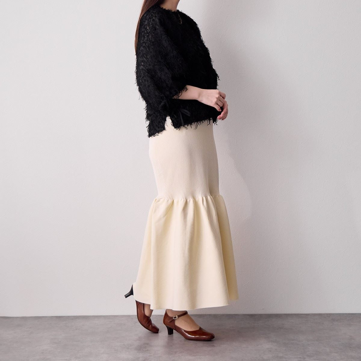 【快適ウォークパンプス】5㎝ヒールストラップパンプス/605002