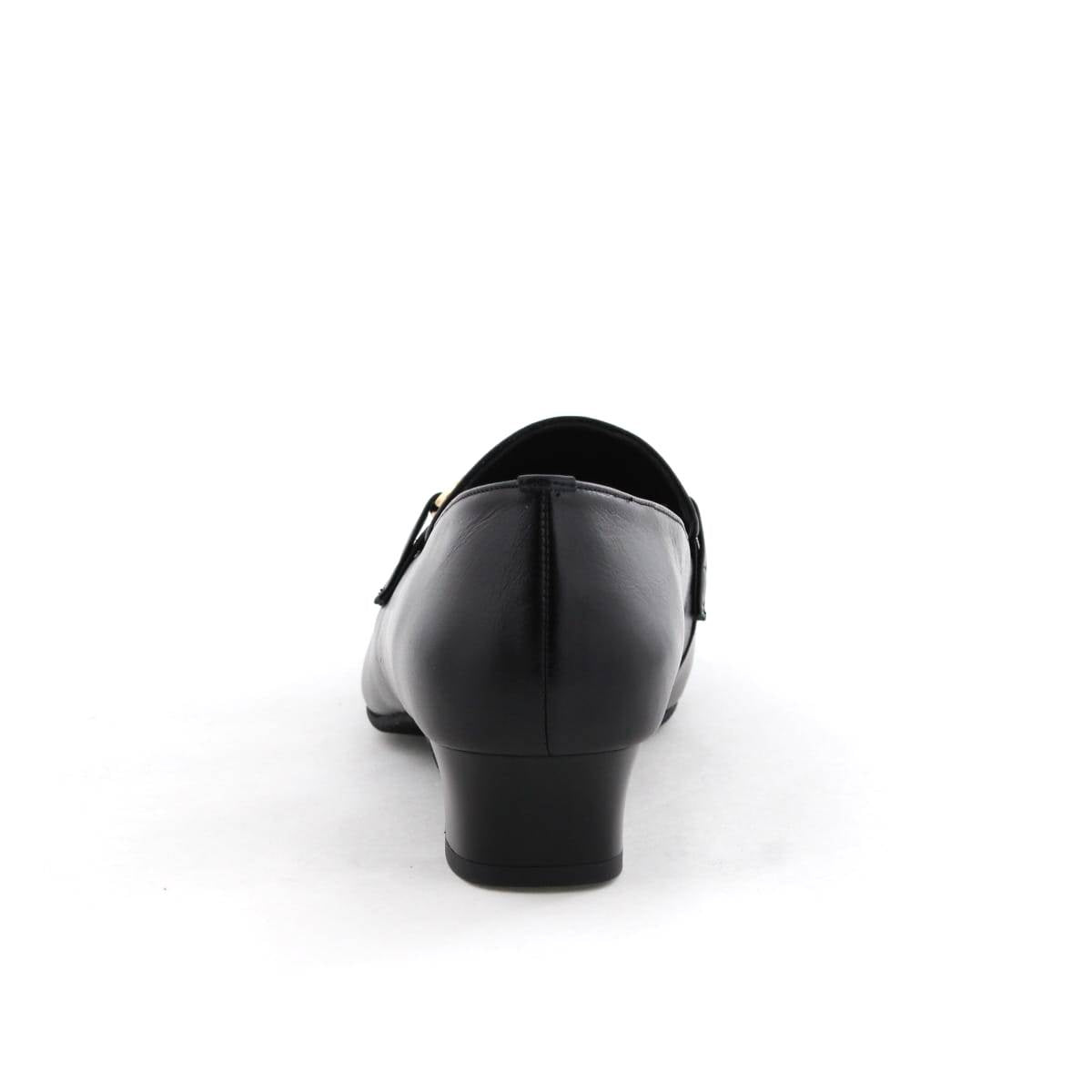 《一部予約/10月上旬頃入荷予定》【25AW】【快適ウォークパンプス】ビットデザインヒールローファー/605003