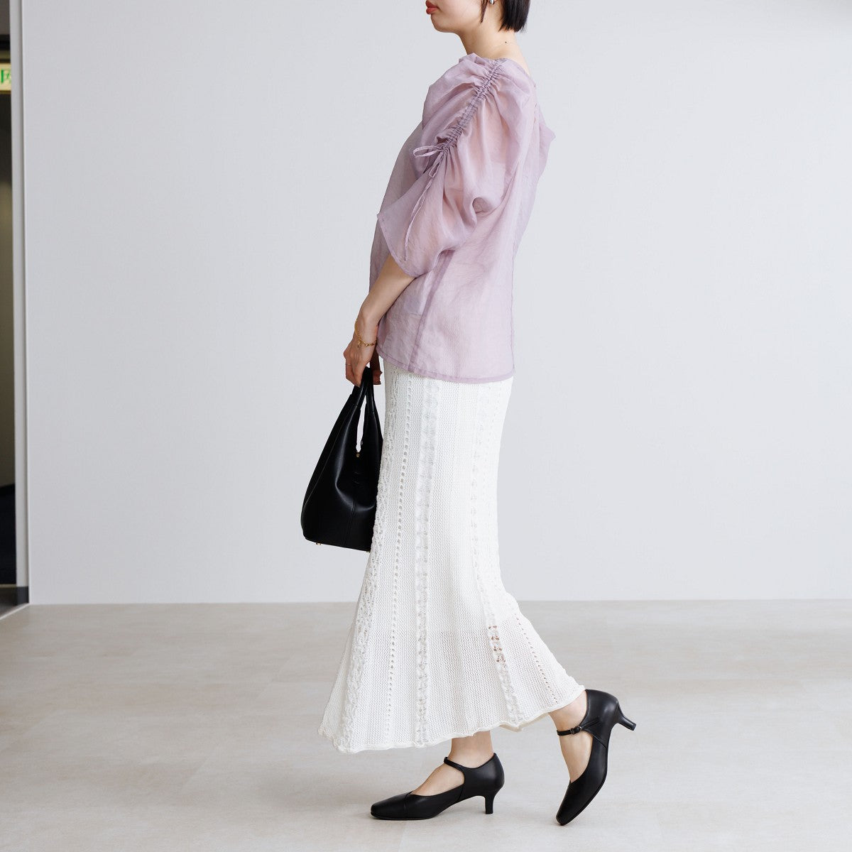 【26SS/快適ウォークパンプス】5cmヒールストラップパンプス/605007