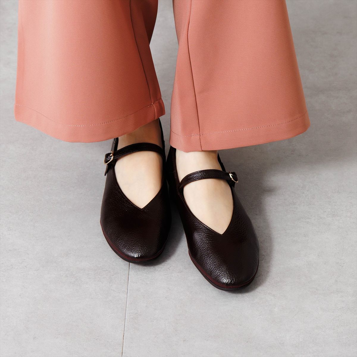 【26AW】ソフトフラットメリージェーン/605008