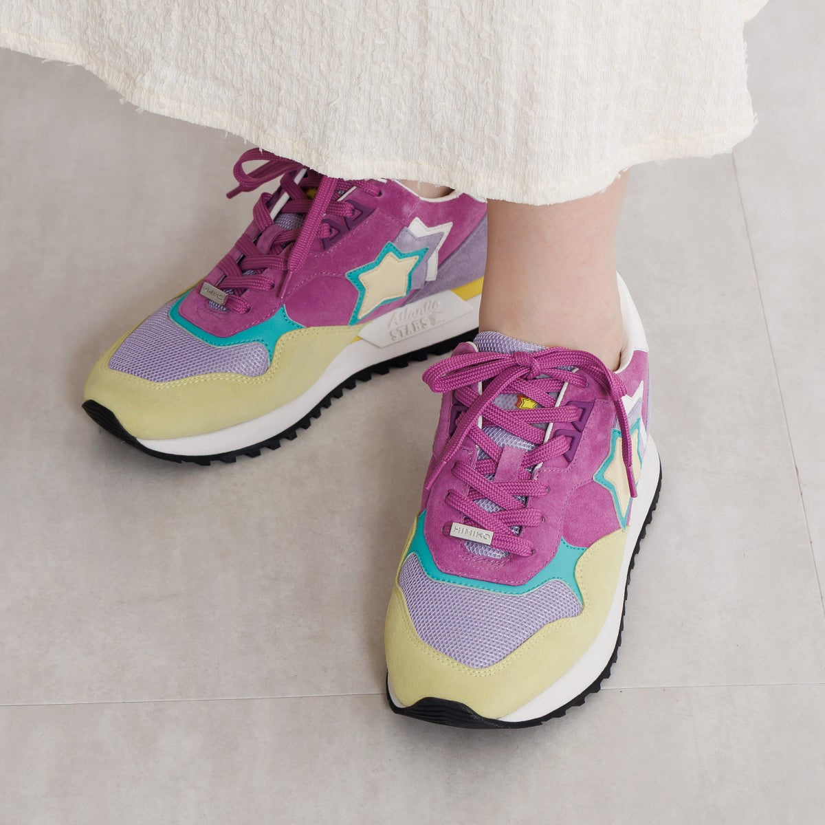 【SALE】【AtlanticSTARS×HIMIKO】ランニングインスパイアスニーカー【GHALA (ガラ)】/607001