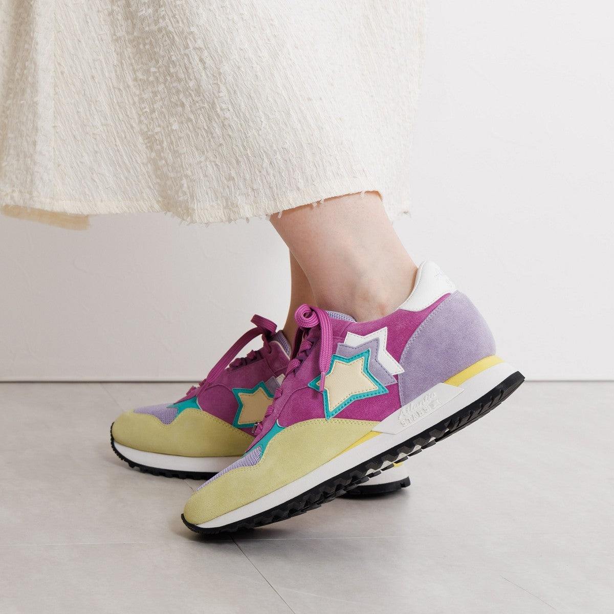 【SALE】【AtlanticSTARS×HIMIKO】ランニングインスパイアスニーカー【GHALA (ガラ)】/607001