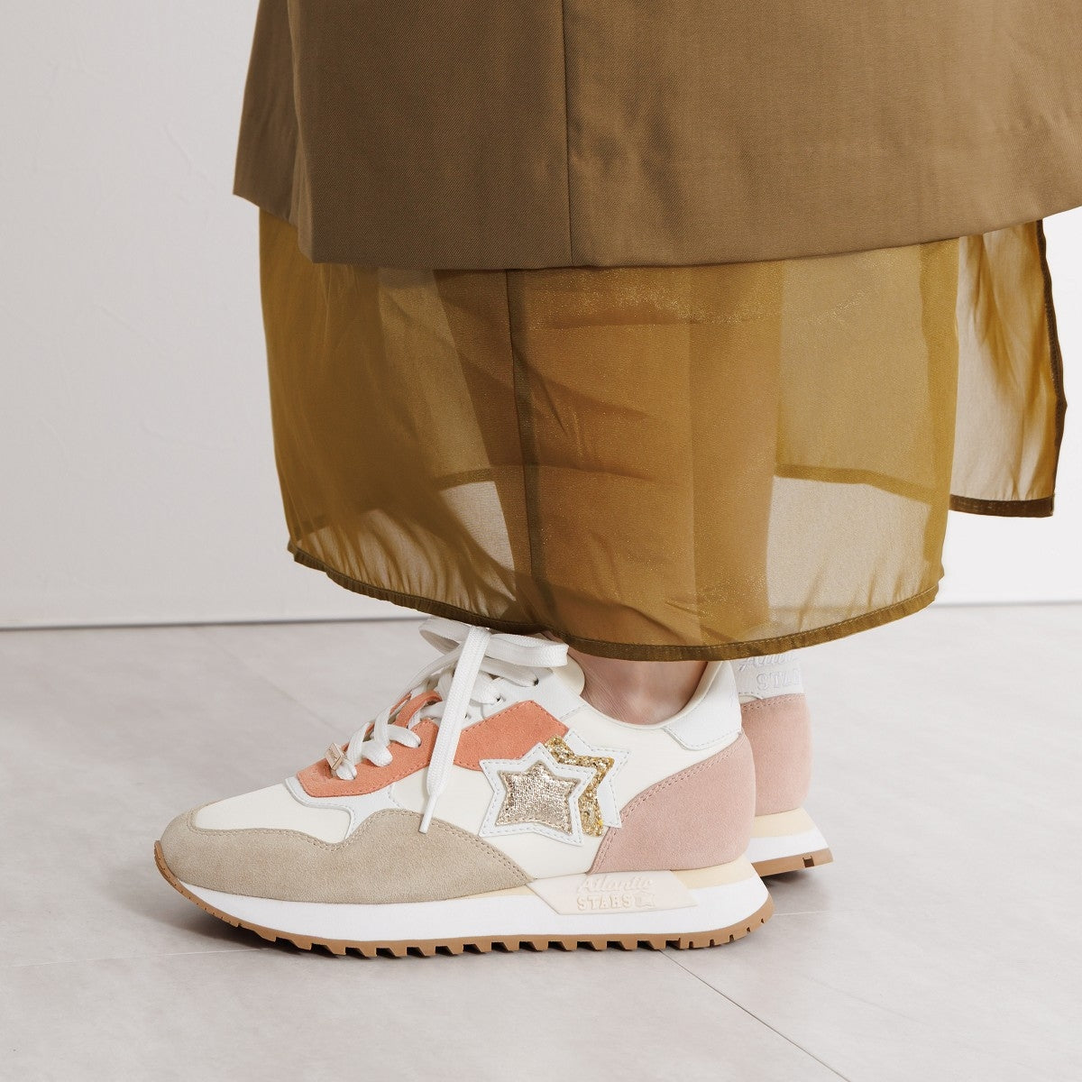 【SALE】【AtlanticSTARS×HIMIKO】ランニングインスパイアスニーカー【GHALA (ガラ)】/607001