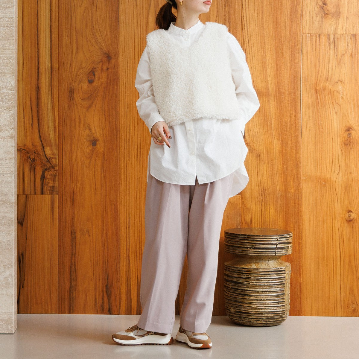 【25AW】コンビデザインスニーカー/607005