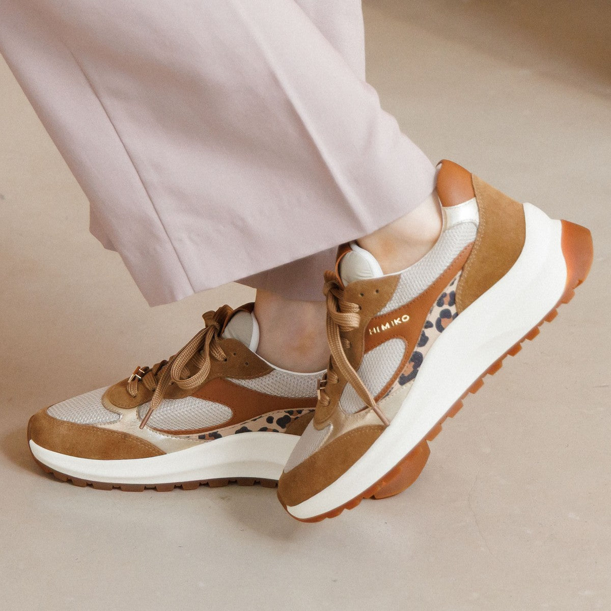 【25AW】コンビデザインスニーカー/607005