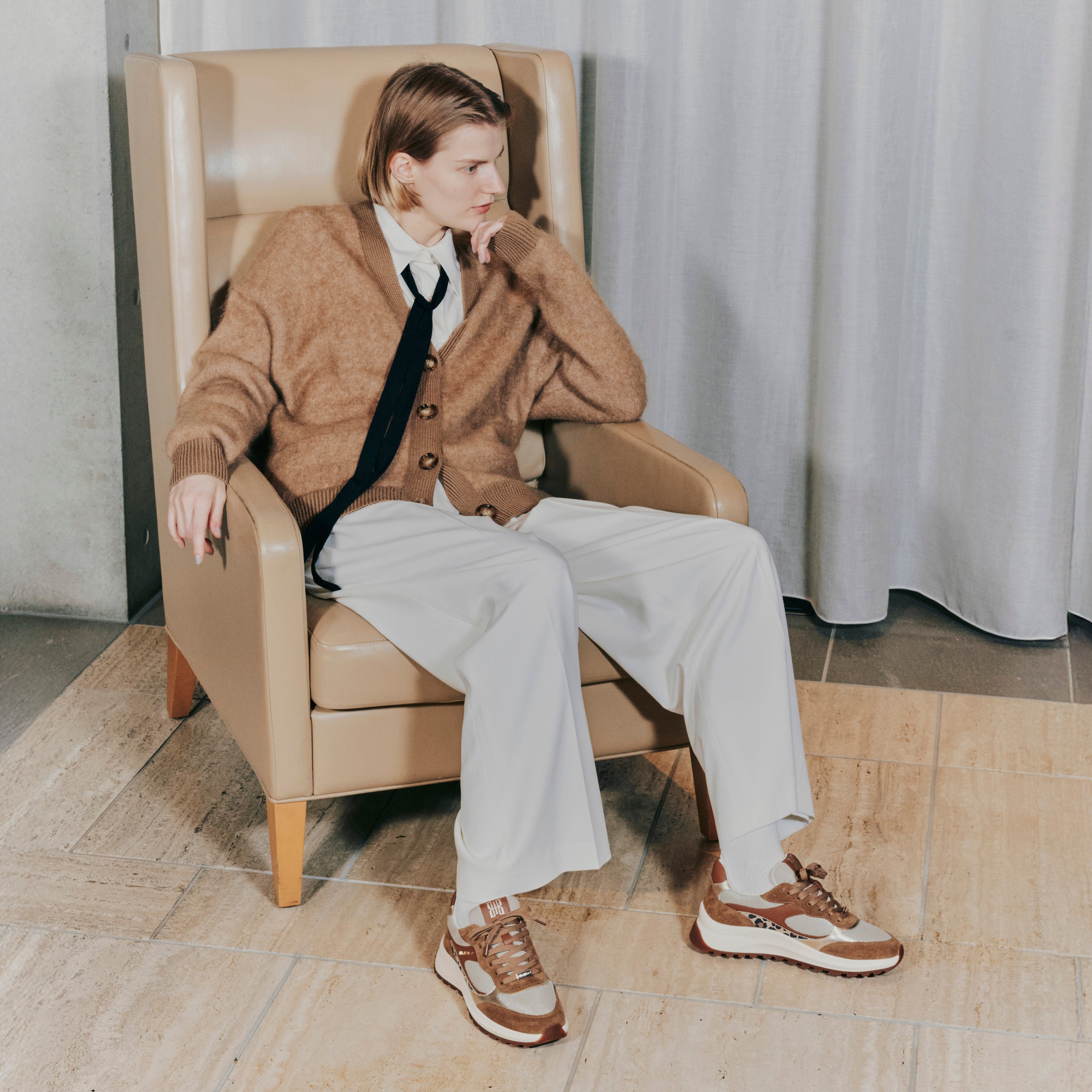 【25AW】コンビデザインスニーカー/607005