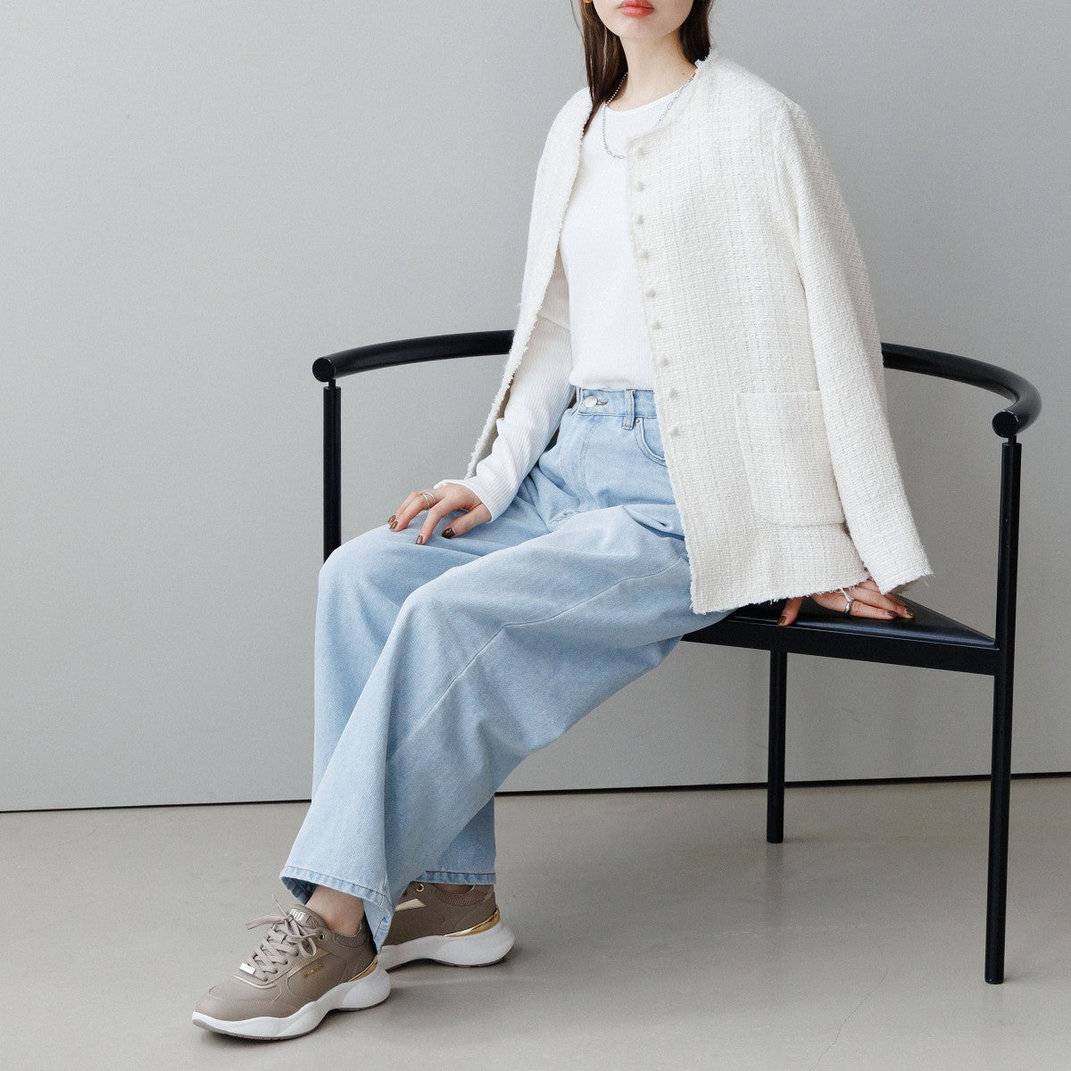 【25AW】ボリュームソールスニーカー/607006