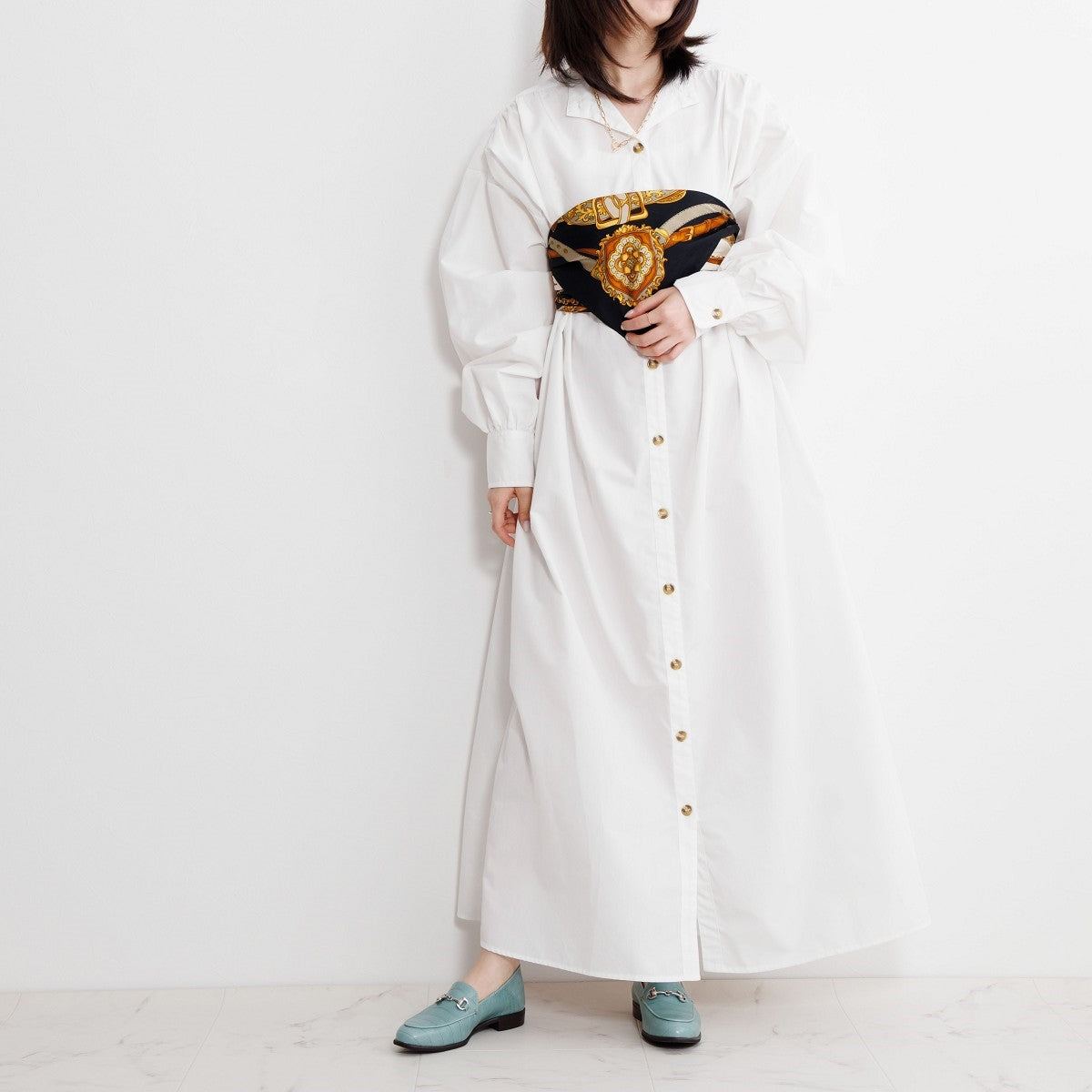 【SALE】バブーシュビットローファー/631104