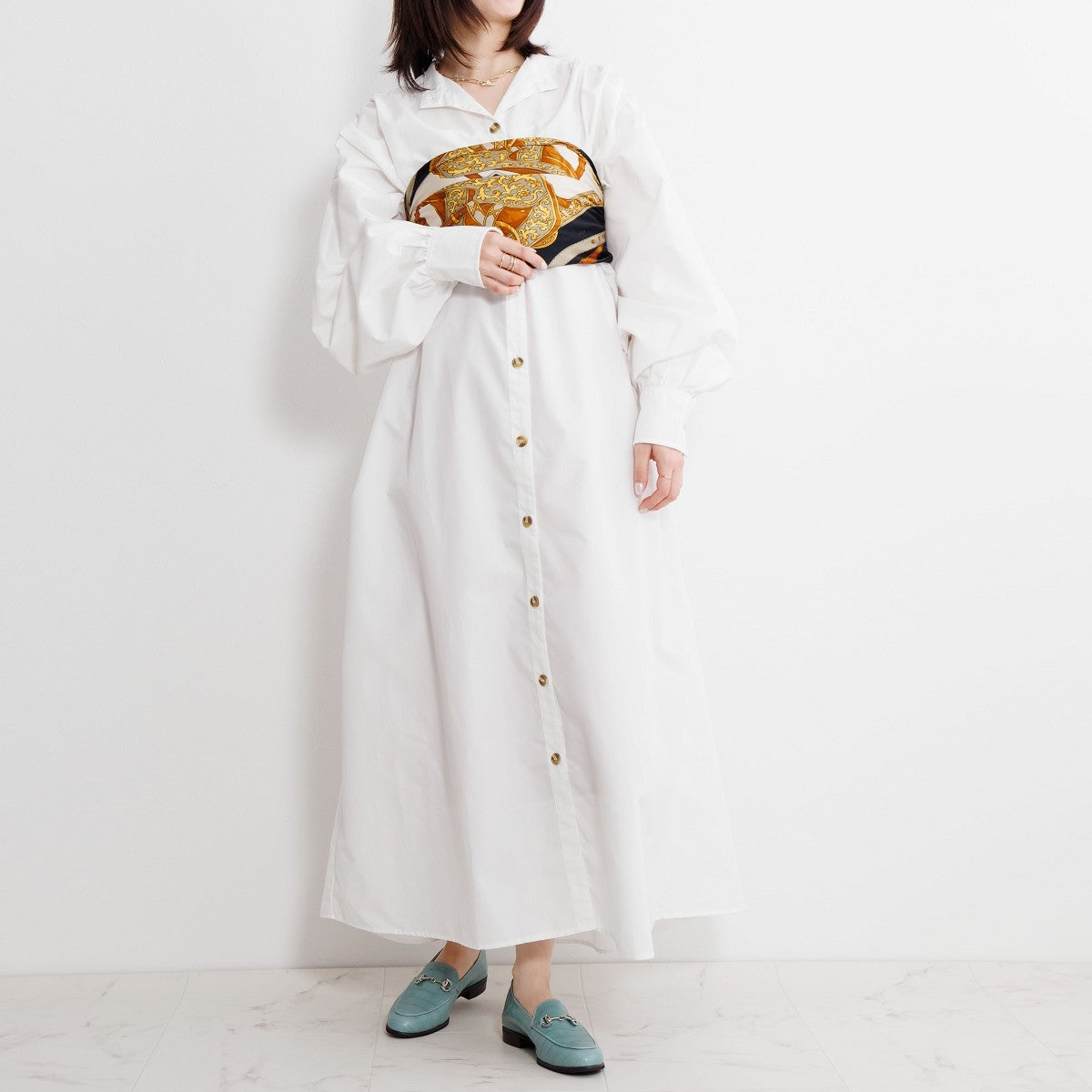 【SALE】バブーシュビットローファー/631104