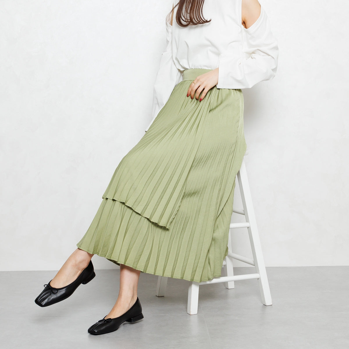 【SALE】トゥギャザーバレエパンプス/631123