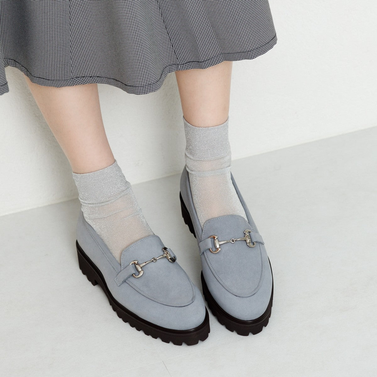 【SALE】トラックソールビットローファー/631306