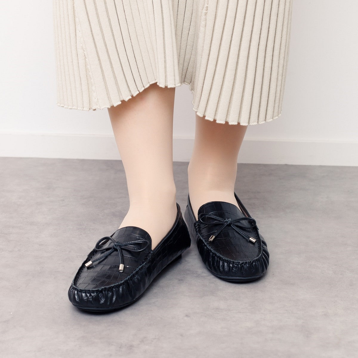【SALE】リボンモチーフモカシン/631318