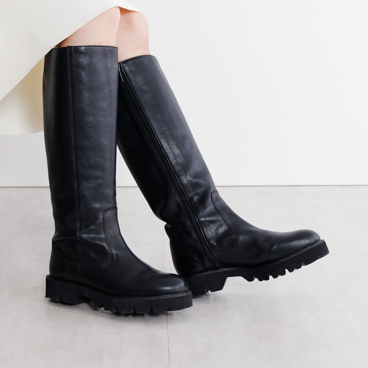 【25AW】トラックソールロングブーツ/631411