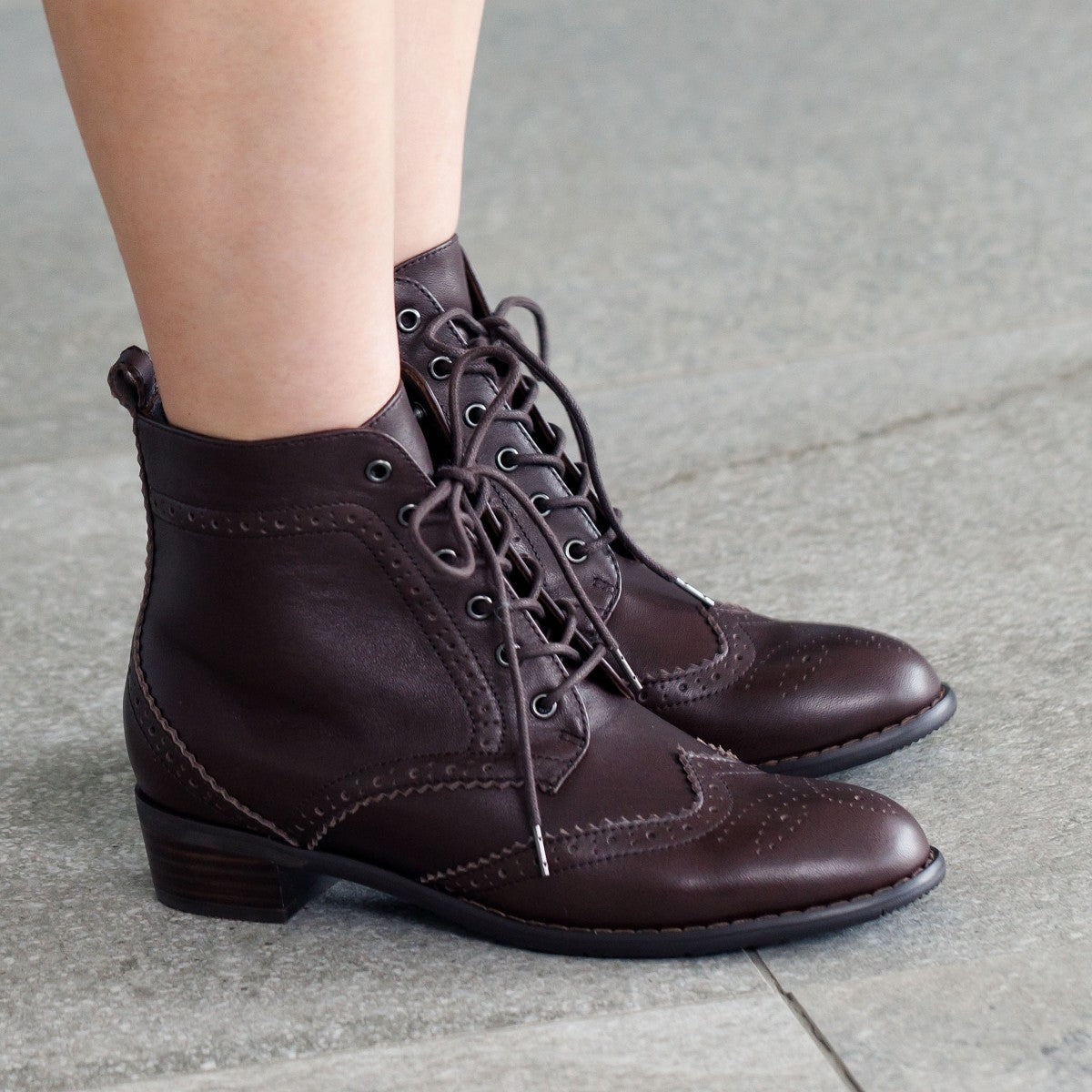 【SALE】レースアップブーツ/633402