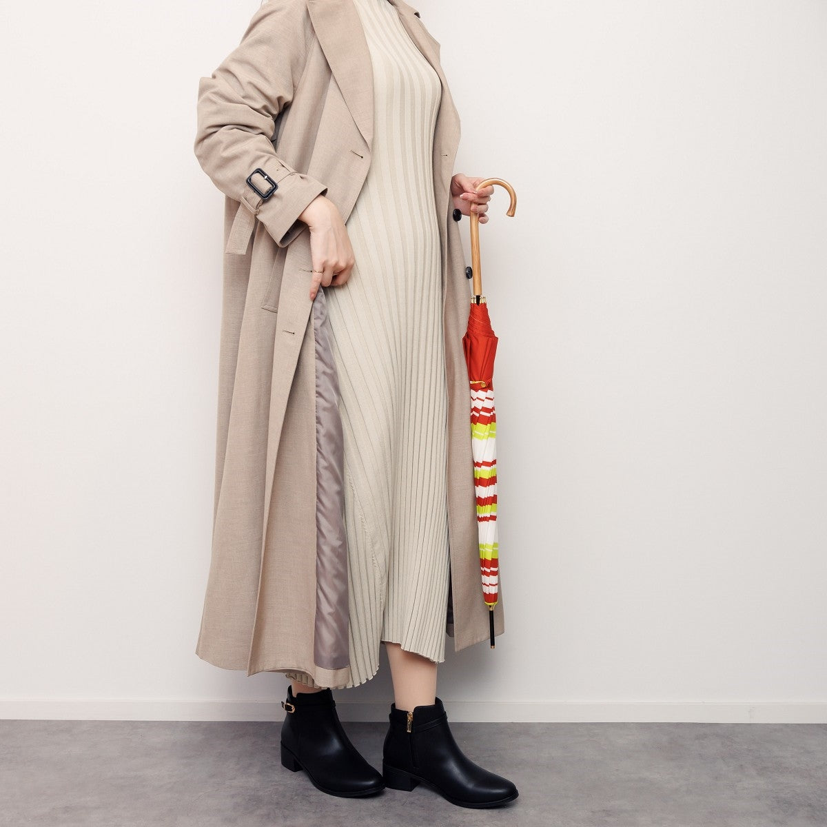 【耐水】ベルトデザインレインブーツ/634401