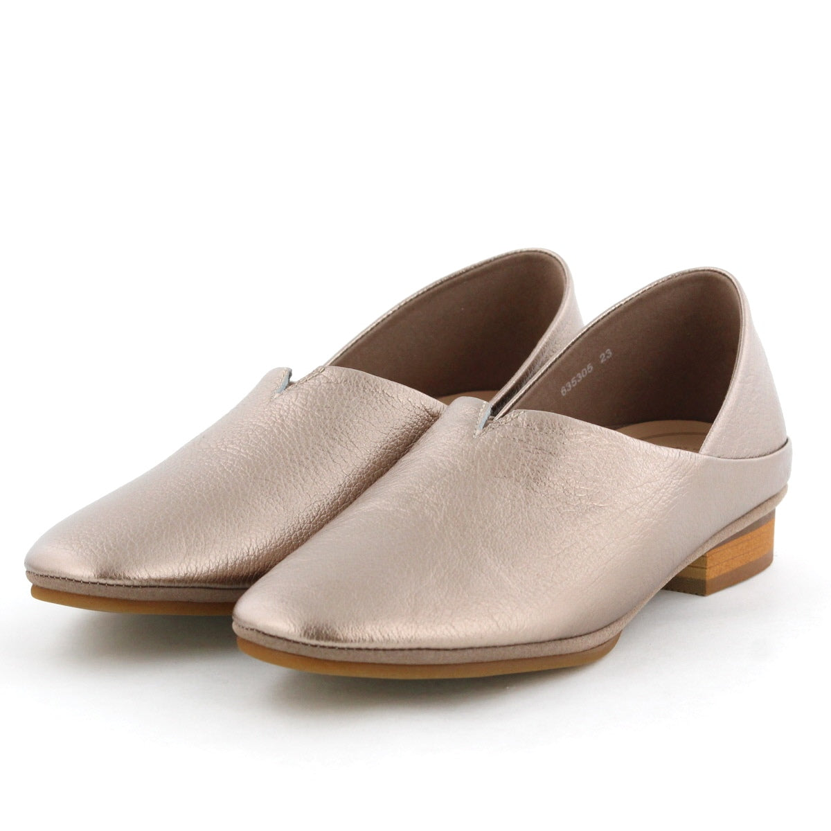 【25AW新色】【快適ウォークパンプス】ソフトフラットシューズ/635305