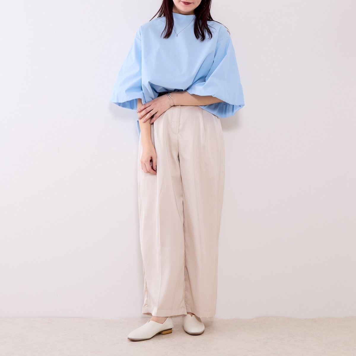 【25AW新色】【快適ウォークパンプス】ソフトフラットシューズ/635305