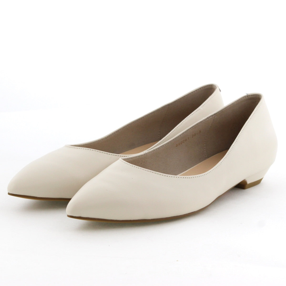 【再入荷/WEB限定デザイン】ローヒールパンプス/640001