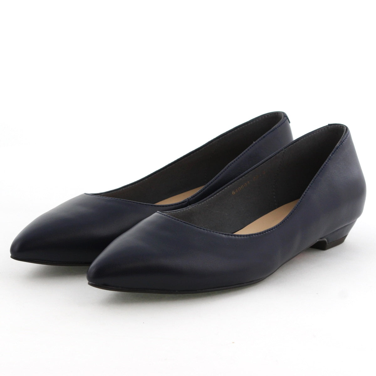 【再入荷/WEB限定デザイン】ローヒールパンプス/640001