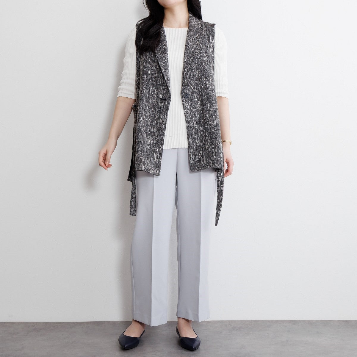 《一部予約/1月上旬入荷予定》【WEB限定デザイン】ローヒールパンプス/640001