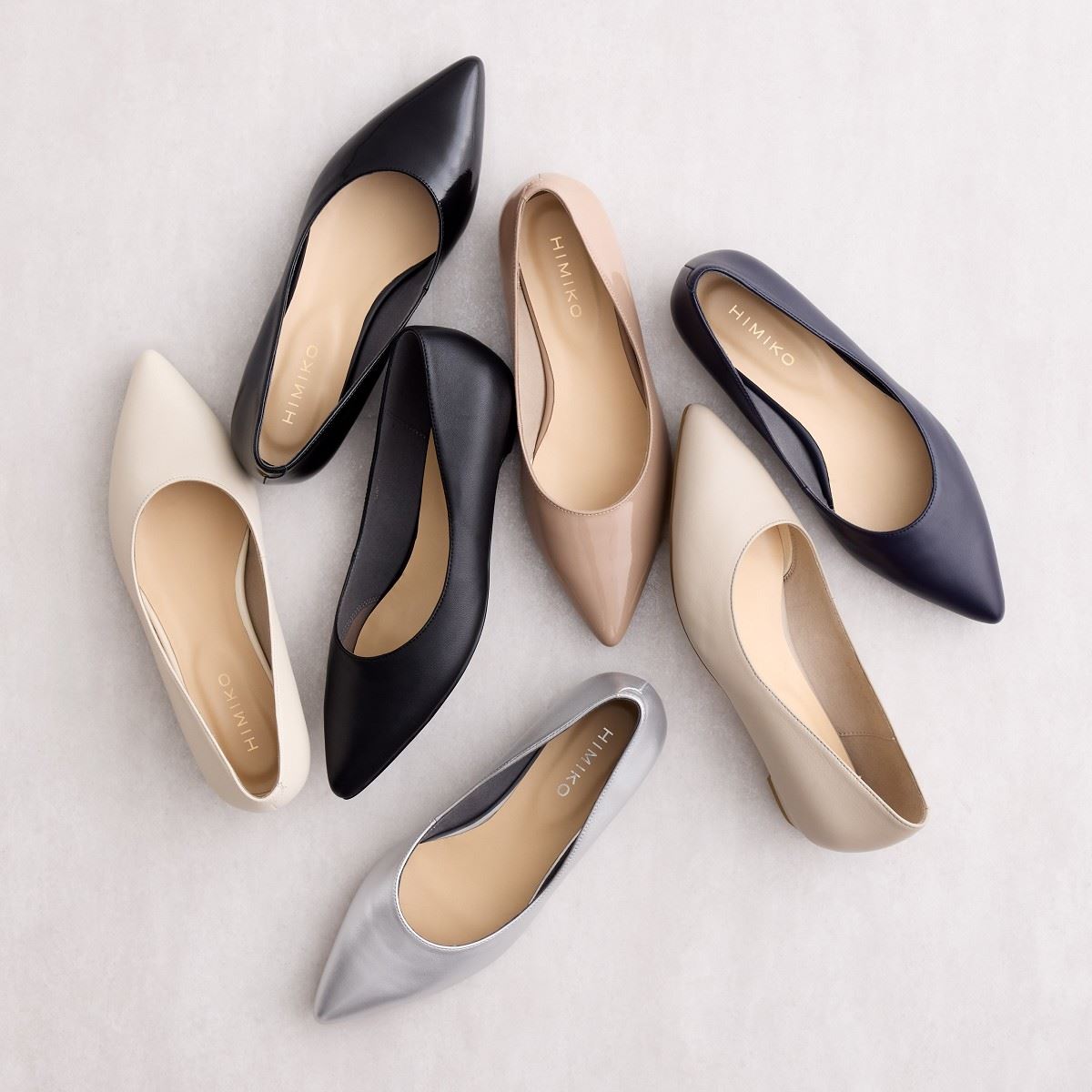 【WEB限定デザイン】ローヒールパンプス/640001