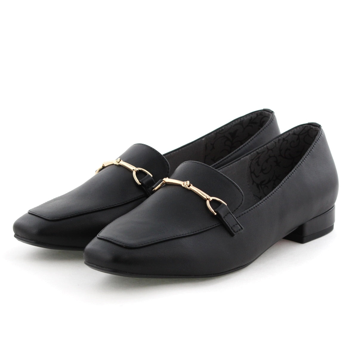【WEB限定デザイン/再入荷】ビットモチーフローファー/640003