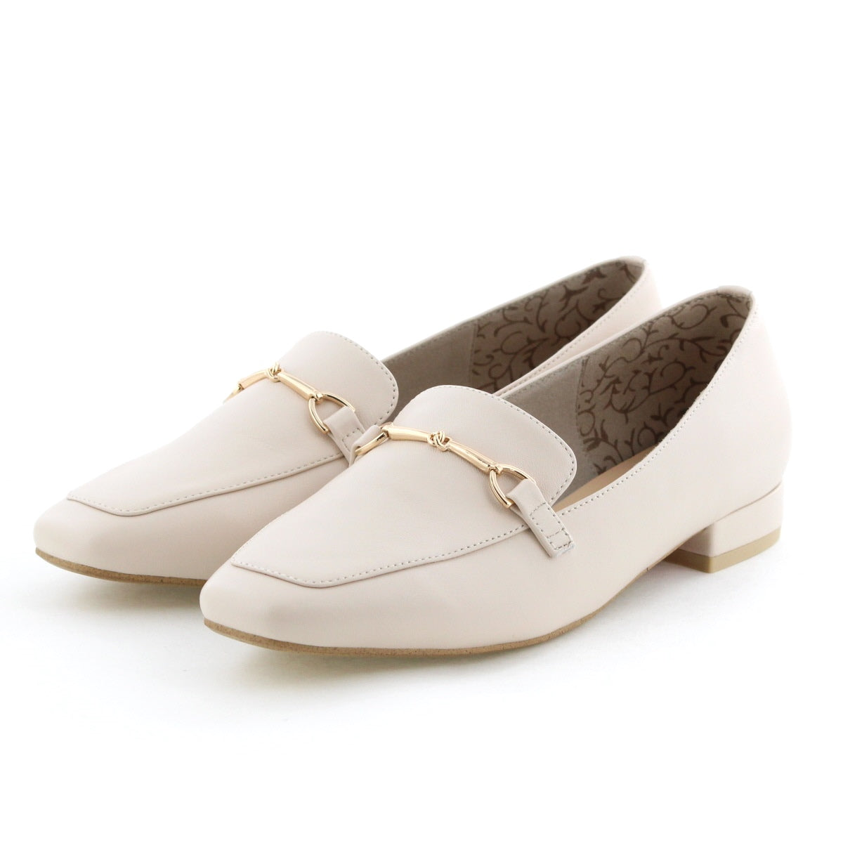 【WEB限定デザイン/再入荷】ビットモチーフローファー/640003