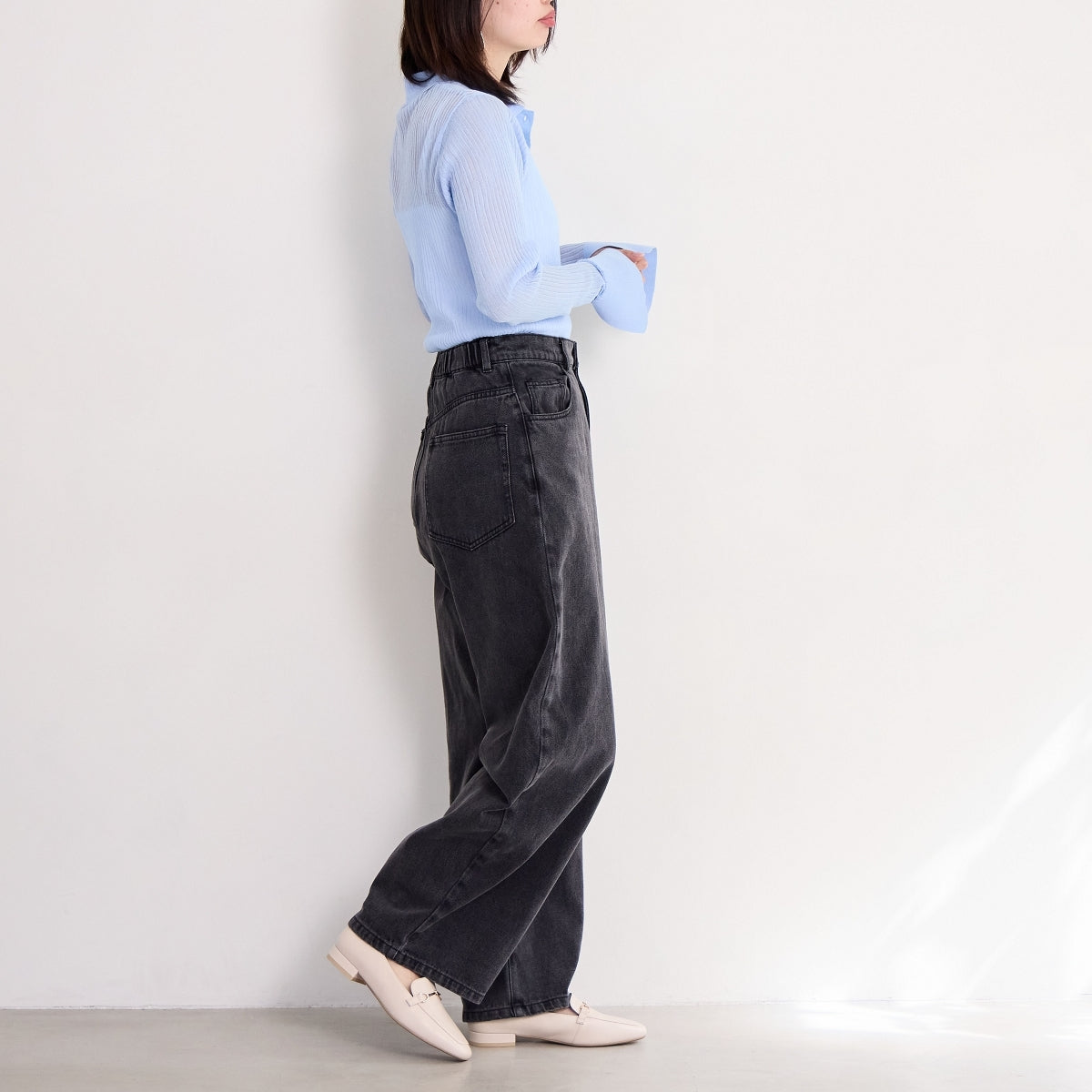 【WEB限定デザイン/再入荷】ビットモチーフローファー/640003