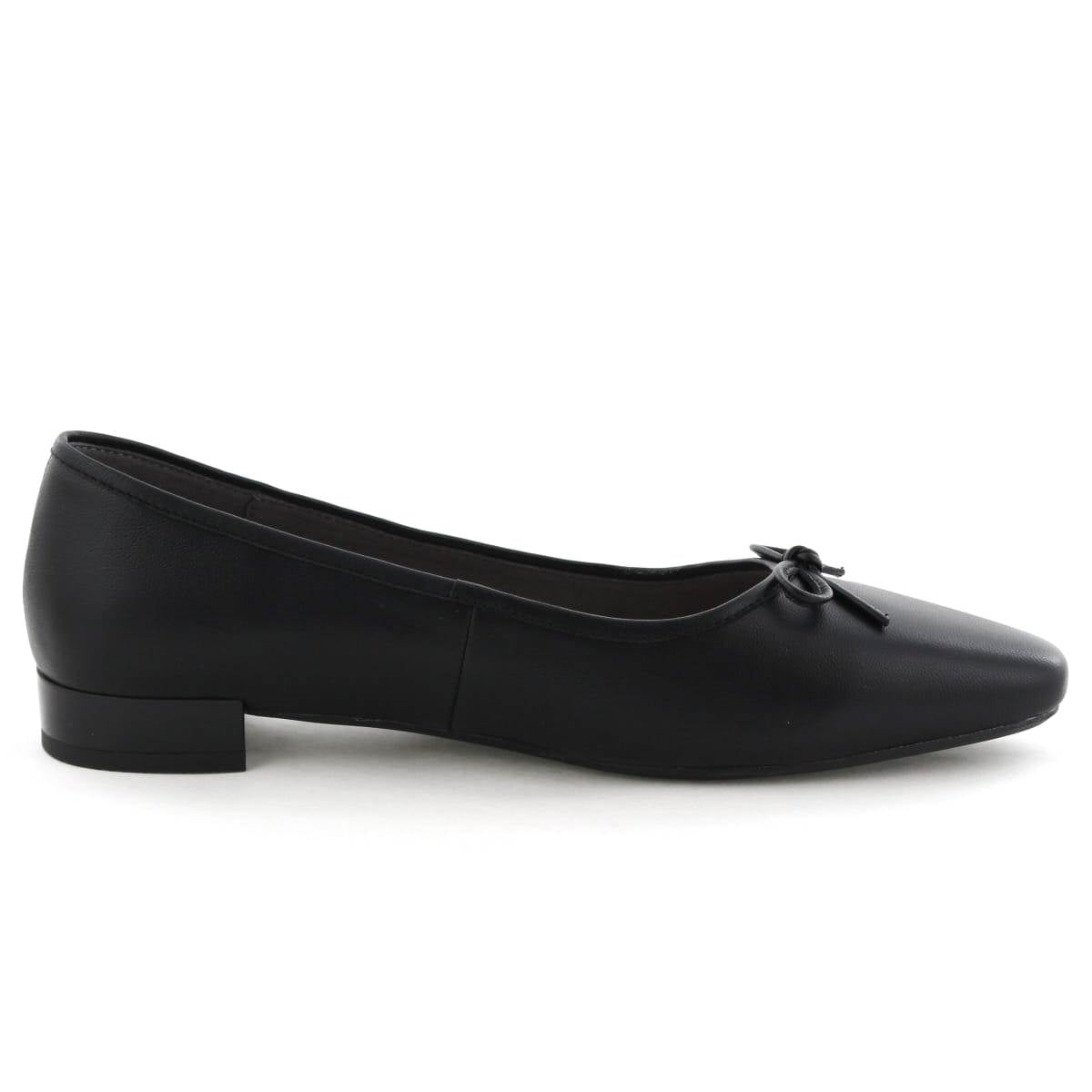 【WEB限定デザイン/25AW新色追加】スクエアトゥバレエシューズ/640008