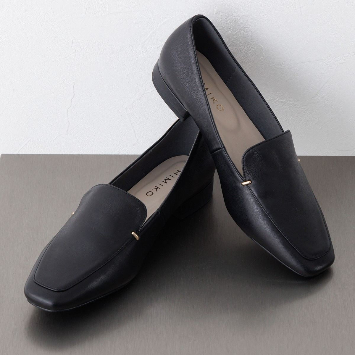 【WEB限定デザイン】メタルアクセントローファー/640009