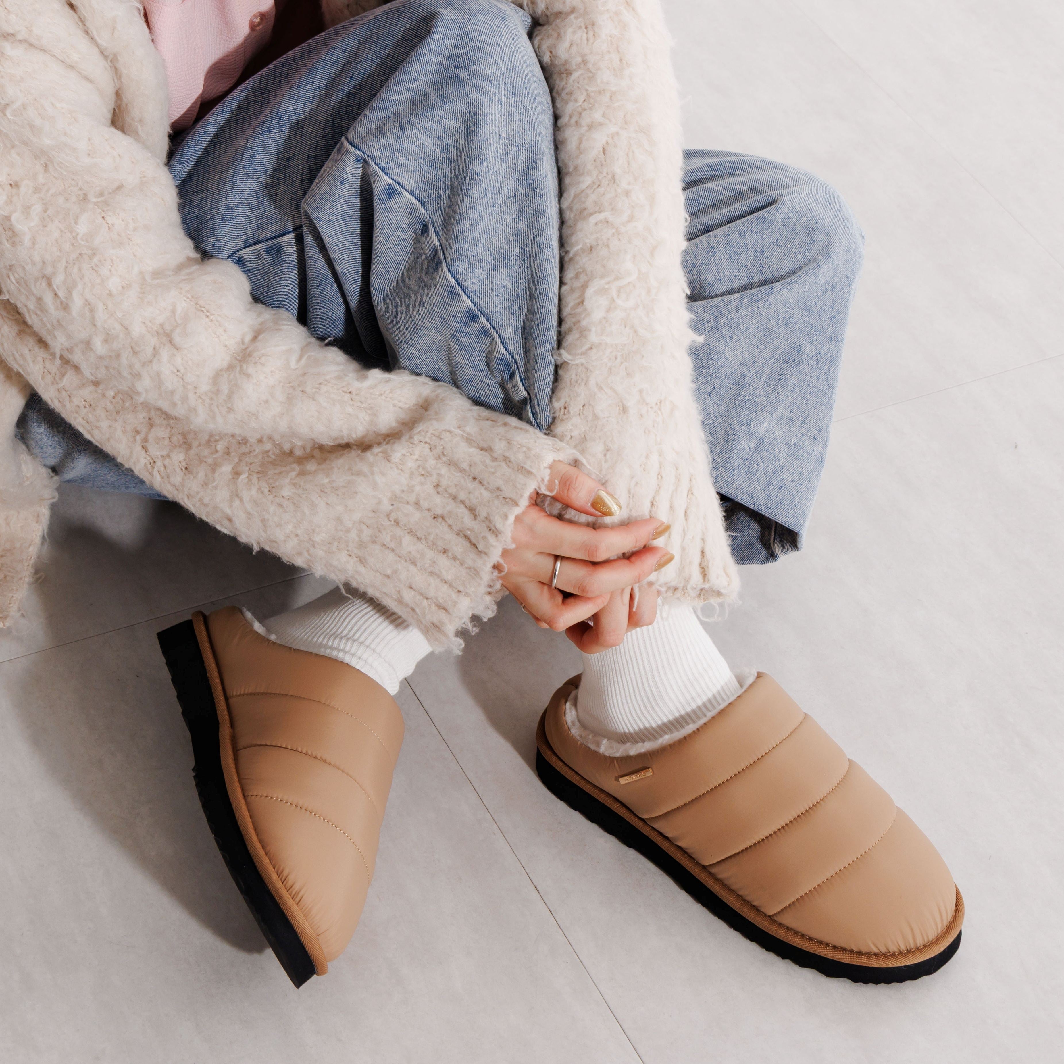 【25AW/WEB限定】キルティングボアクロッグ/640011