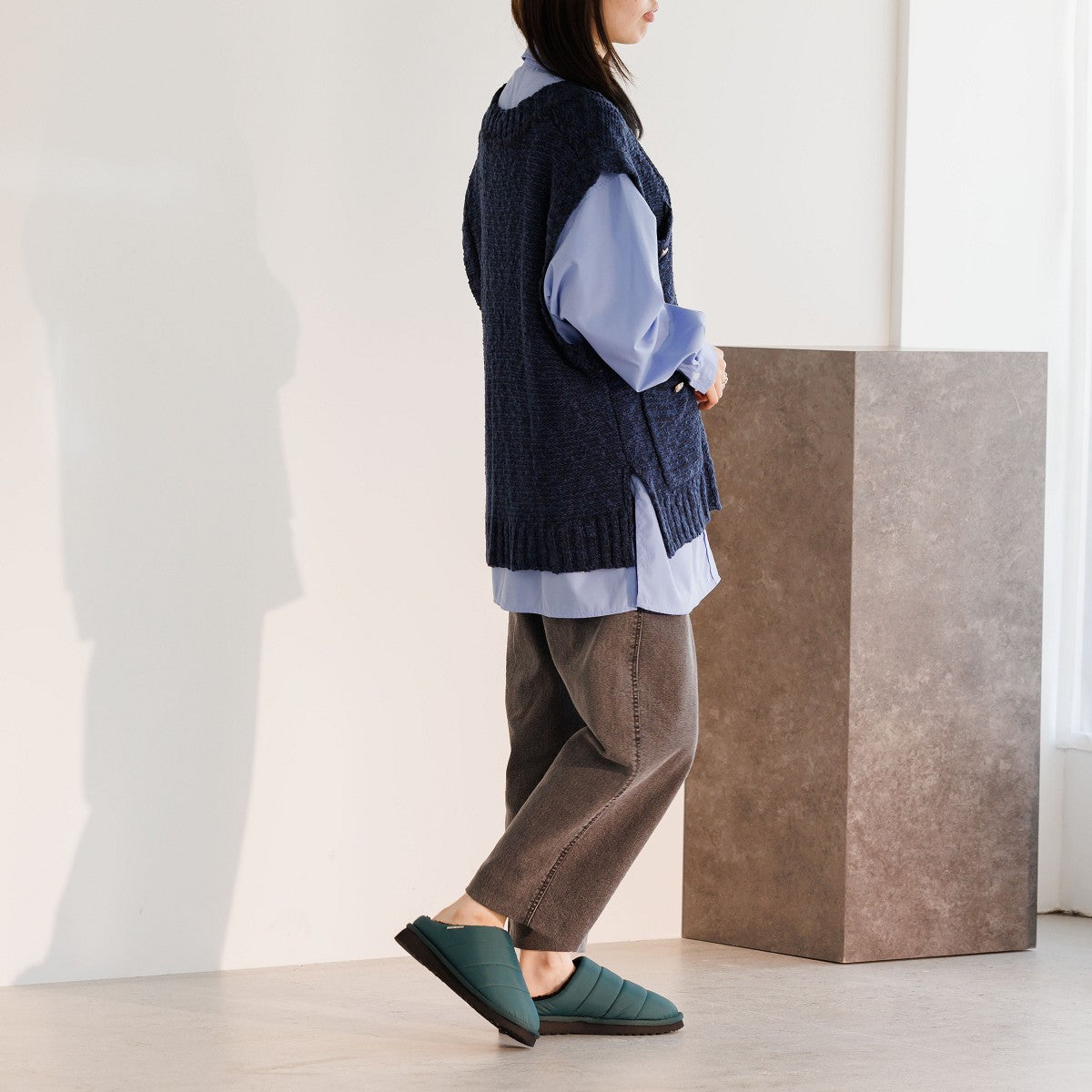 【25AW/WEB限定】キルティングボアクロッグ/640011