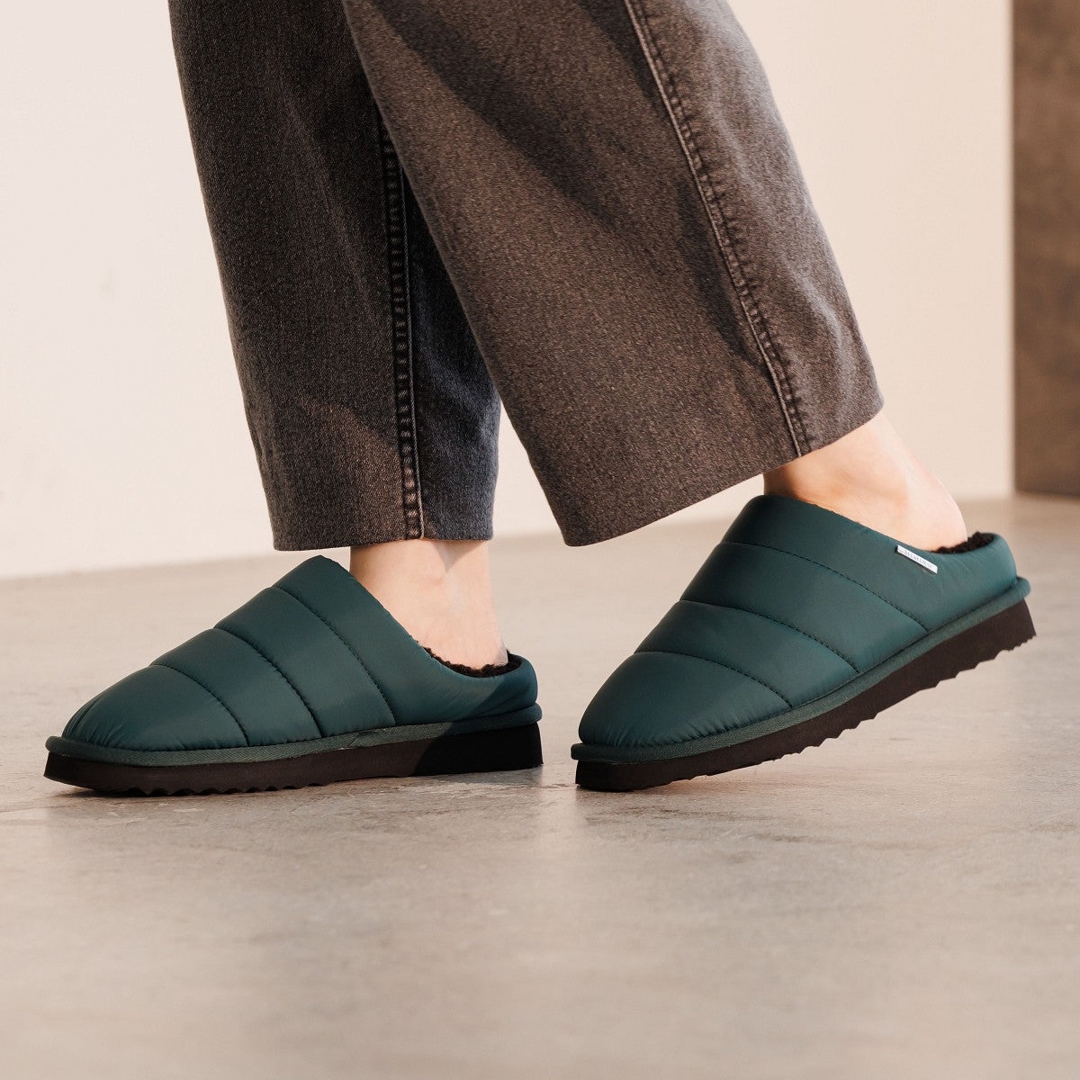 【25AW/WEB限定】キルティングボアクロッグ/640011