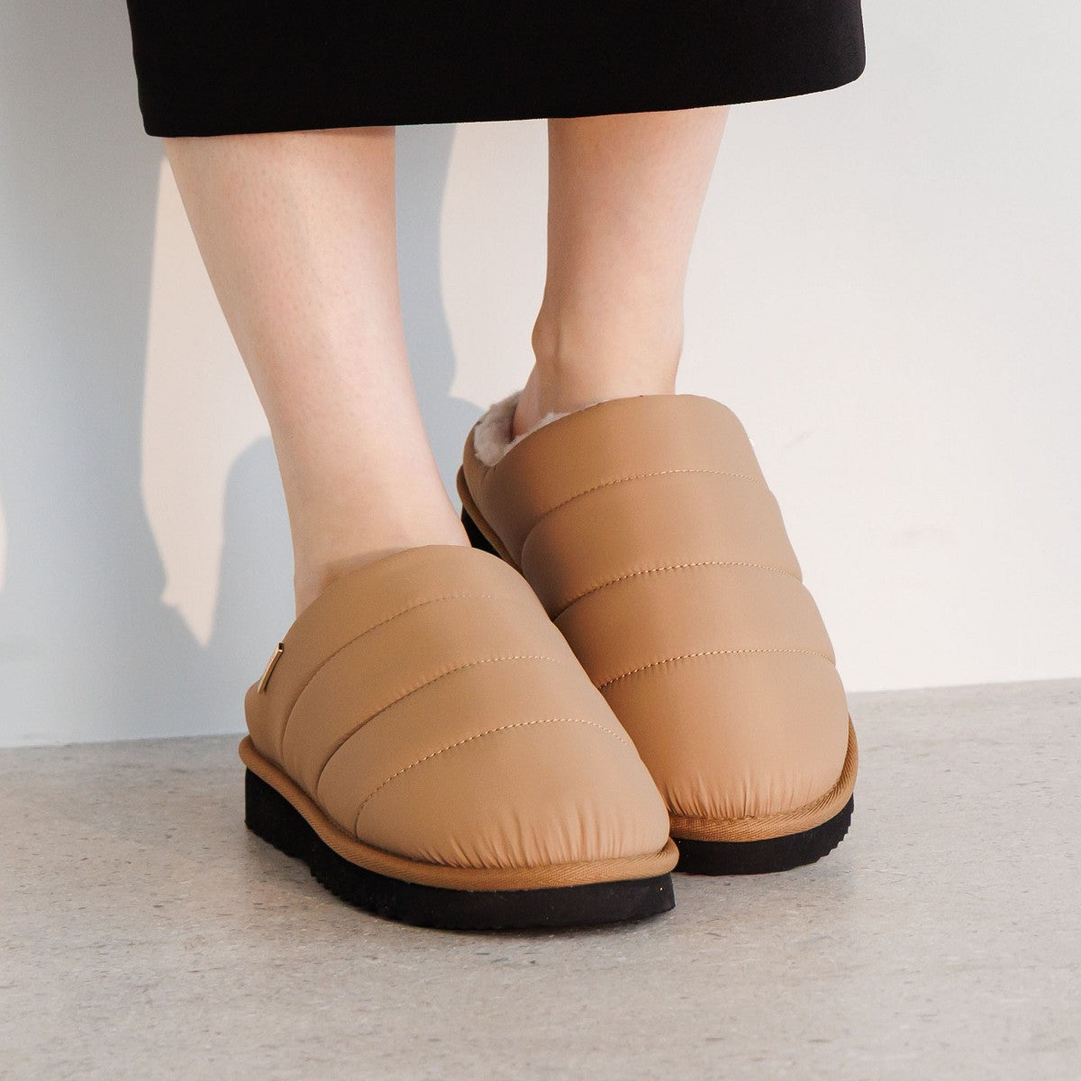 【25AW/WEB限定】キルティングボアクロッグ/640011