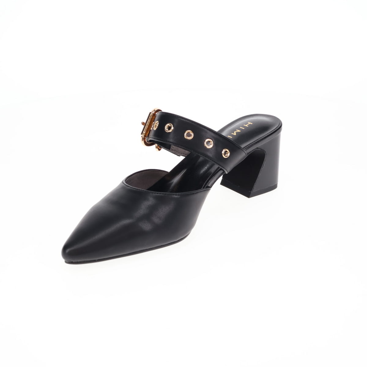 《予約/4月下旬入荷予定》メタルアクセントミュールパンプス/640012