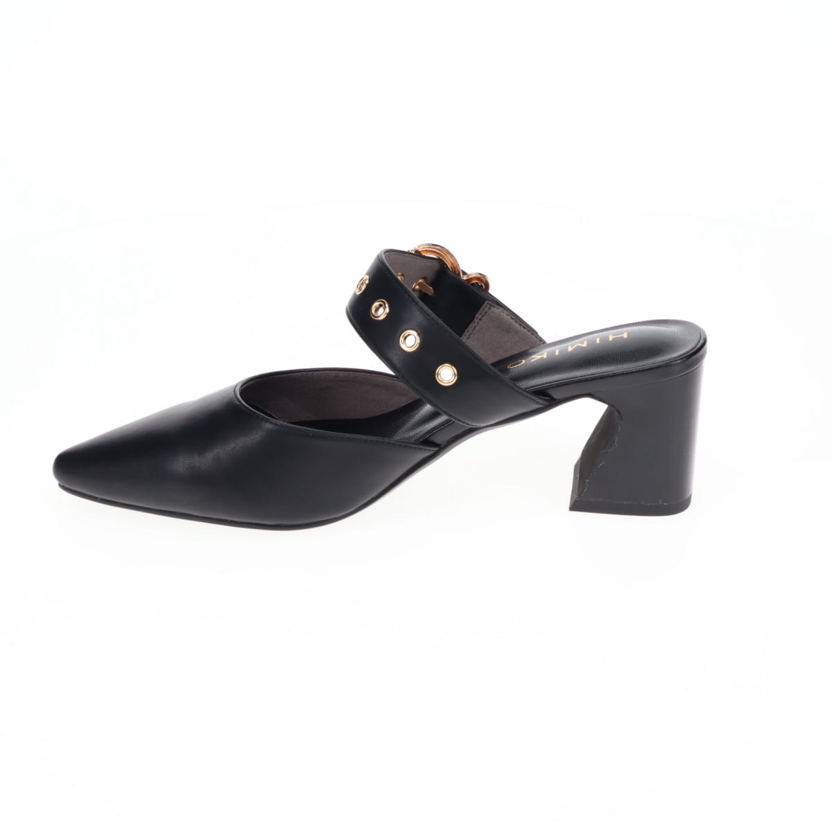 《予約/4月下旬入荷予定》メタルアクセントミュールパンプス/640012