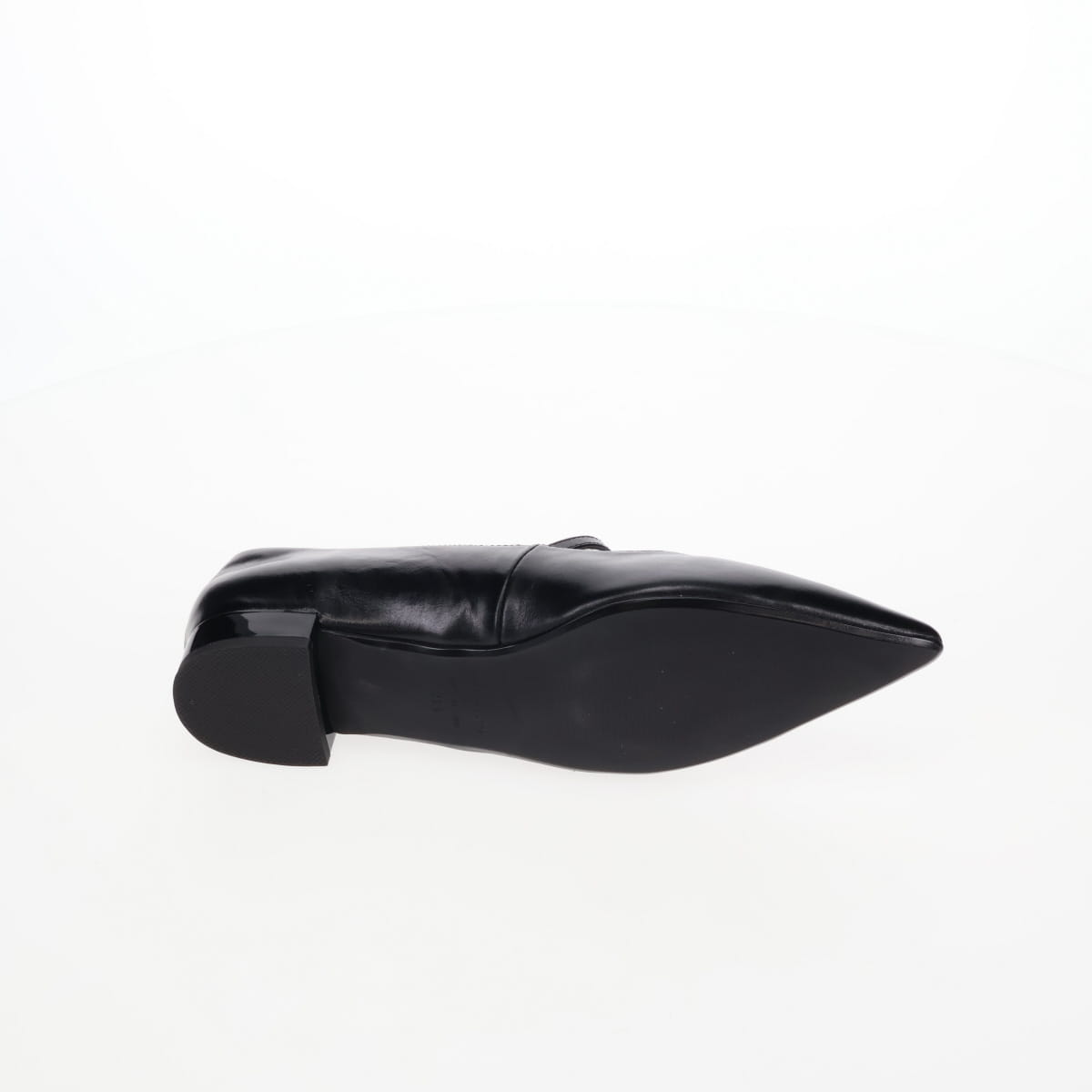 【26SS/WEB限定デザイン】配色ヒールストラップフラットパンプス/640016