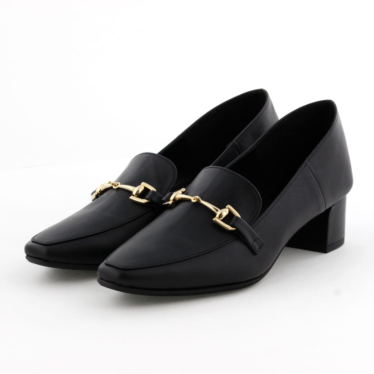 【SALE】ヒールバブーシュビットローファー/641101