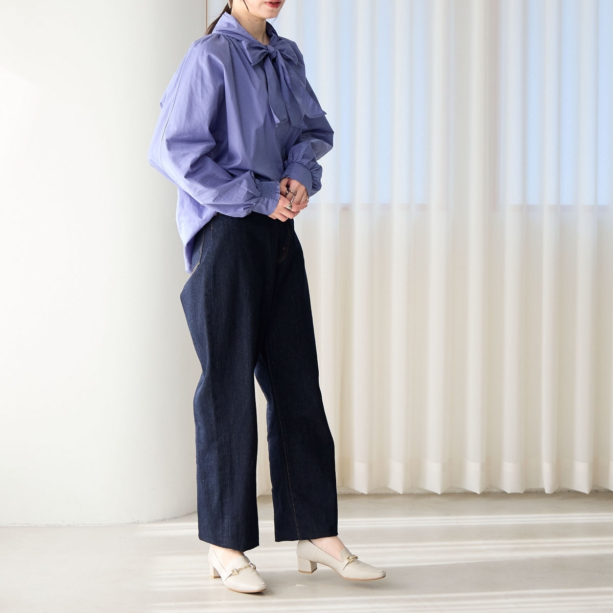 【SALE】ヒールバブーシュビットローファー/641101