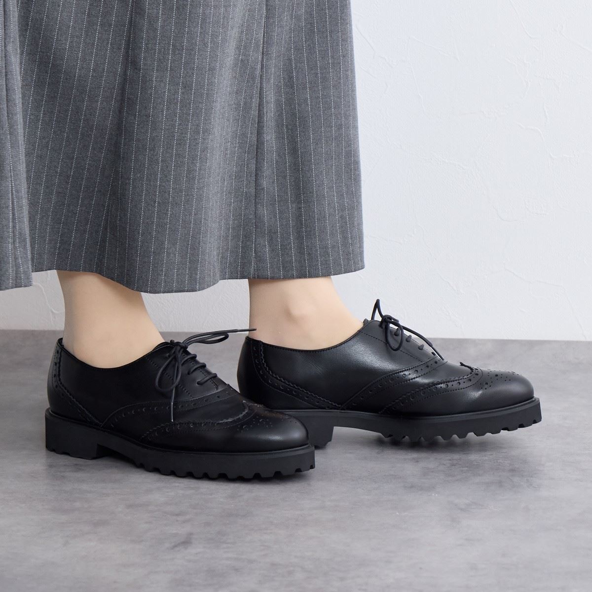 【SALE】トラックソールレースアップシューズ/641301
